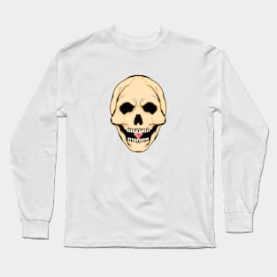 Skull Eating Red Diamond Long Sleeve T-Shirt